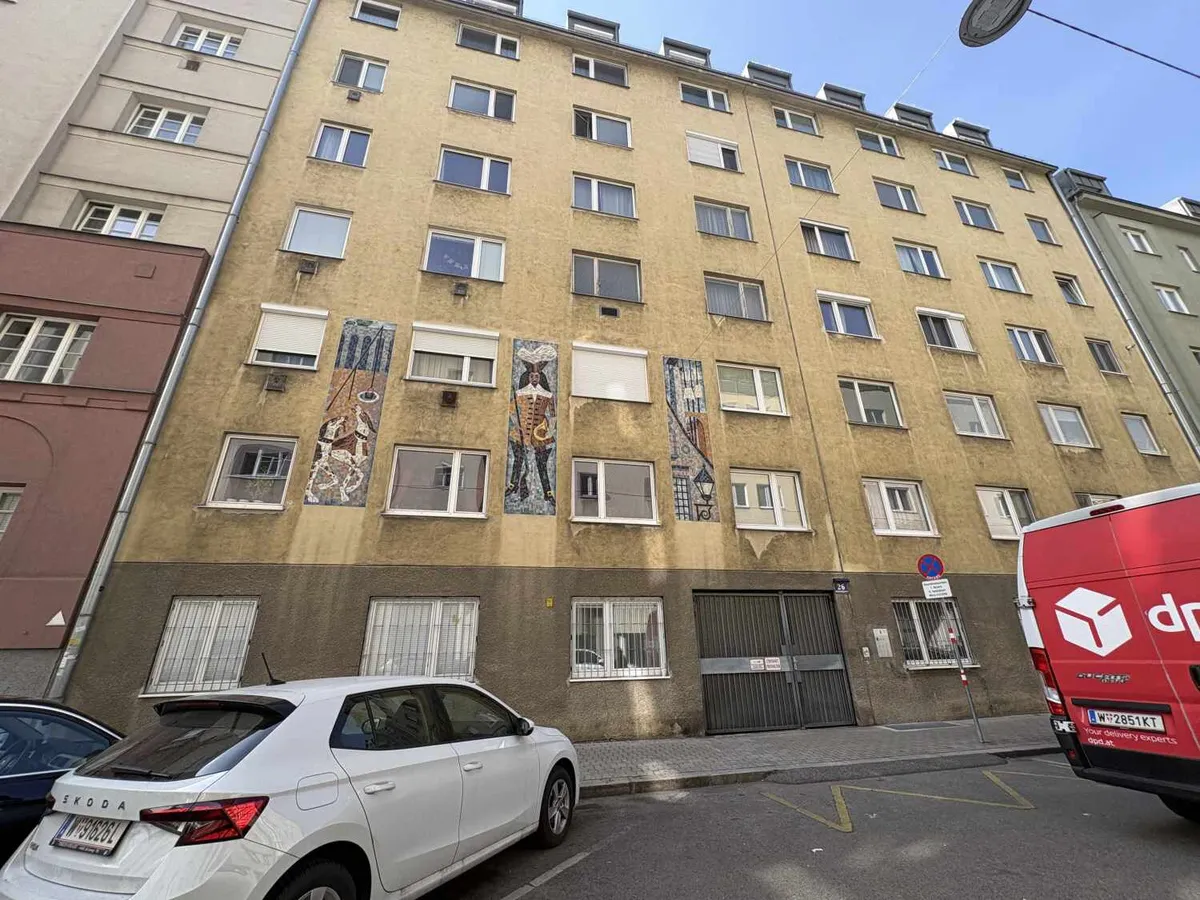 Innenhoflage - Charmante 2 Zimmer Wohnung mit Potential Nahe Donaukanal - Ansicht 2