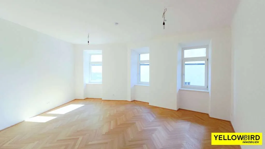 3-Zimmer-Wohnung in direkter U-Bahn-Nähe - 7 m² Freifläche - über 3 Meter Raumhöhe - Ansicht 3