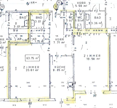 2-Zimmer-Wohnung mieten in Amstetten – 63,75 m², € 668 – Bild 12 von 12