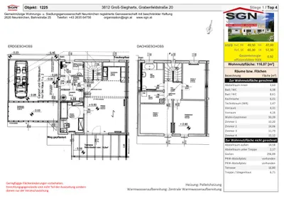 4-Zimmer-Haus mieten in Waidhofen an der Thaya – 116,07 m², € 1.001 – Bild 2 von 2