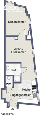 2-Zimmer-Wohnung kaufen in Tulln – 45 m², € 99.000 – Bild 7 von 7