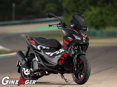 Aprilia SR GT Replica 125 Aktion