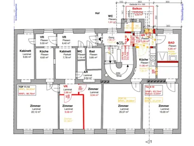 6-Zimmer-Wohnung kaufen in Wien – 150,46 m², € 534.000 – Bild 14 von 14