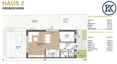 6-Zimmer-Haus kaufen in Tulln – 153 m², € 1.289.900 – Bild 3 von 9
