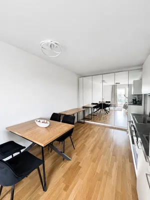 Vollmöblierte moderne Studio-Wohnung mit Balkon, Fitness & Sauna - ab 01.08.2026 – Bild 3