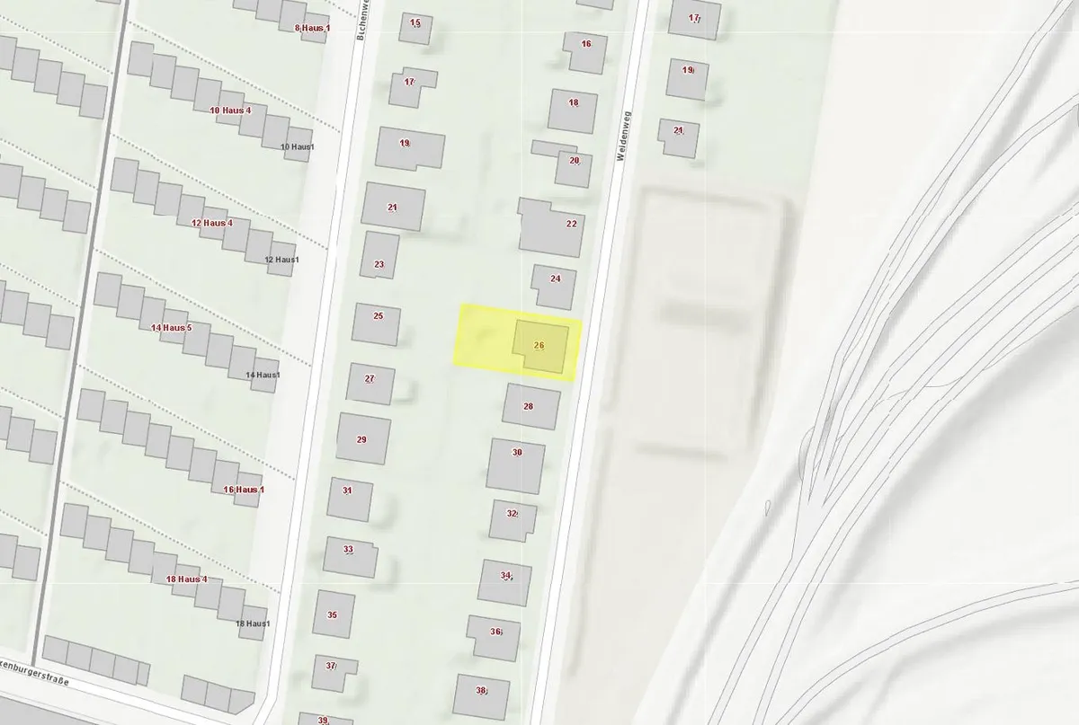 Baugrund in Wr. Neudorf: 553 m² voll aufgeschlossen in Ruhelage - 35% Bebauungsdichte (Privatverkauf) - Ansicht 2