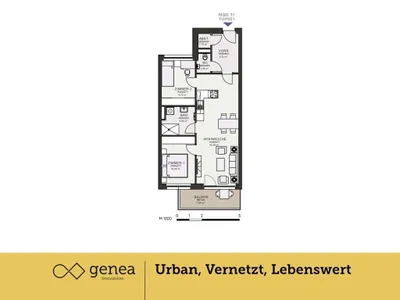 3-Zimmer-Wohnung mieten in Graz – 65,72 m², € 974 – Bild 2 von 20