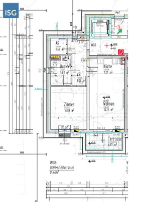2-Zimmer-Wohnung mieten in Ried im Innkreis – 58 m², € 588 – Bild 2 von 2