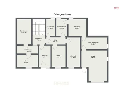 9-Zimmer-Haus kaufen in Leoben – 177 m², € 289.000 – Bild 24 von 24