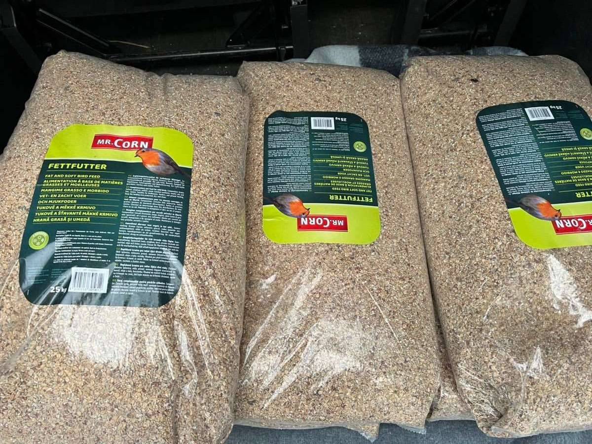 Vogelfutter, Fettfutter, Hühnerfutter, Fischfutter 25kg