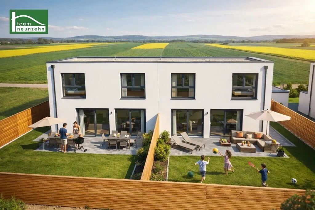 Modernes Doppelhaus in Tresdorf, 5 Zimmer, Garten, Terrasse, Erstbezug, 549.000 EUR - Ansicht 2