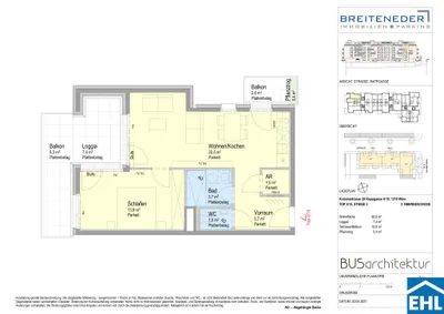 2-Zimmer-Wohnung mieten in Wien – 48,8 m², € 945 – Bild 9 von 9