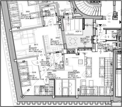 4-Zimmer-Wohnung mieten in Wien – 154 m², € 4.105 – Bild 24 von 25