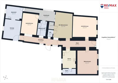 4-Zimmer-Haus kaufen in Mistelbach – 131 m², € 189.000 – Bild 37 von 39