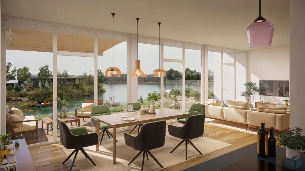 Lakehouse Living - Exklusive Häuser mit privatem Seezugang - Ansicht 3
