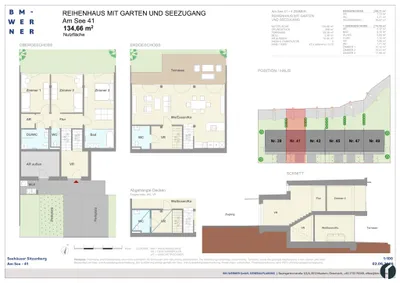 4-Zimmer-Haus mieten in Tulln – 134,56 m², € 2.747 – Bild 6 von 11