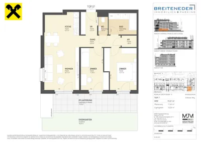 3-Zimmer-Wohnung kaufen in Korneuburg – 73,83 m², € 432.400 – Bild 8 von 8