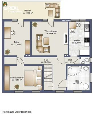 6-Zimmer-Haus kaufen in Waidhofen an der Thaya – 2 016 m², € 279.000 – Bild 31 von 32