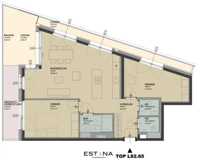 3-Zimmer-Wohnung kaufen in Wien – 77,8 m², € 646.200 – Bild 16 von 16