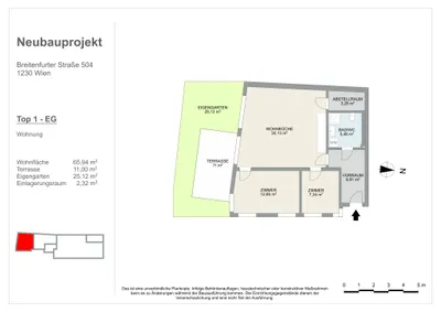 3-Zimmer-Wohnung kaufen in Wien – 71,75 m², € 345.000 – Bild 6 von 6