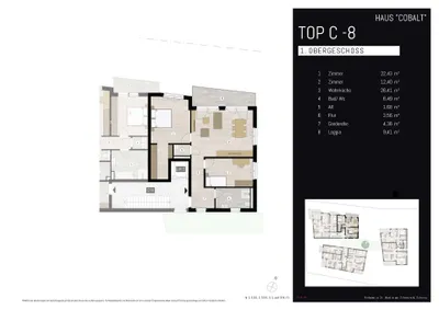 3-Zimmer-Wohnung kaufen in Schwaz – 87 m², € 579.900 – Bild 13 von 29