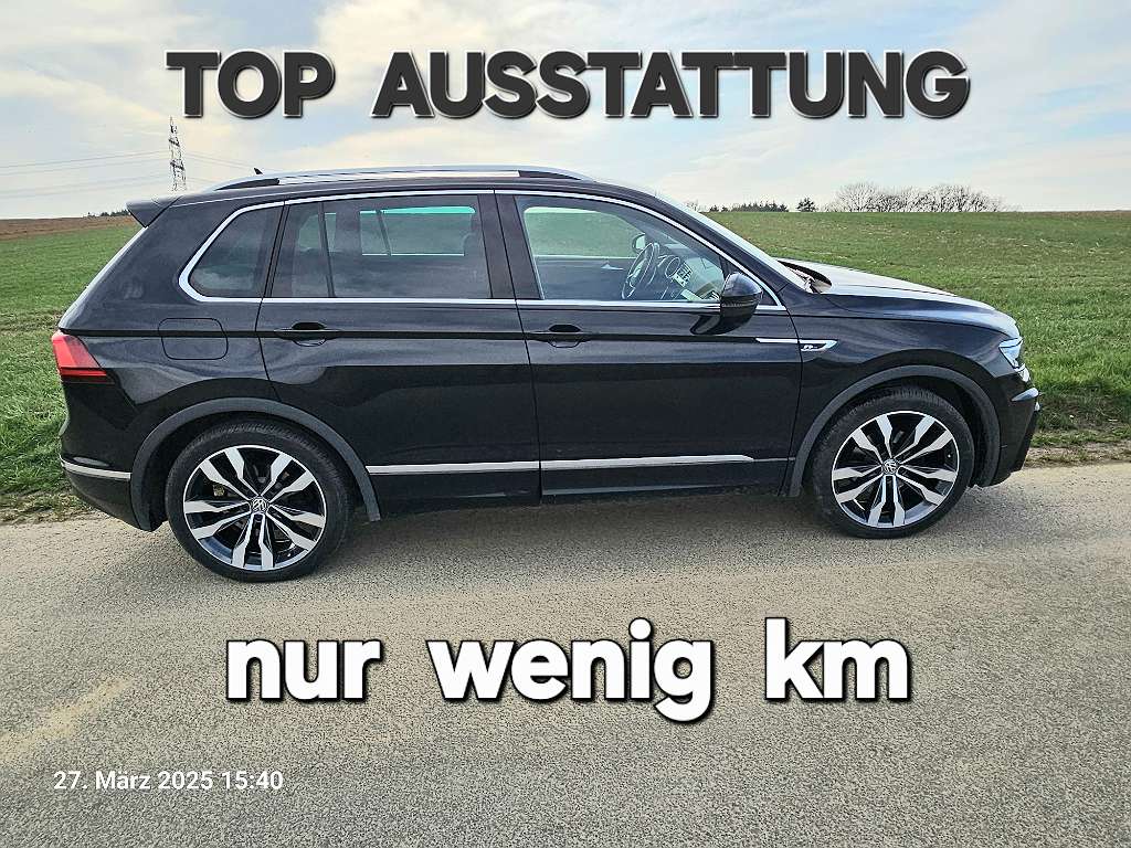 VW Tiguan 2,0 TDI SCR Comfortline R-LINE NAVI AHK LED SHZ und vieles mehr SUV / Geländewagen