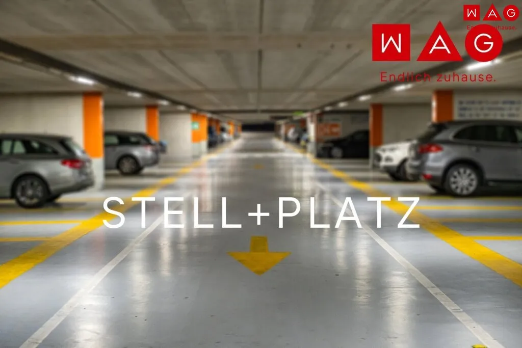 Sicherer heller Tiefgaragenstellplatz MIT E-LADESTATION, direkt neben dem Forum OED und ÄRZTEZENTRUM OED im Haus WAG - Ansicht 2