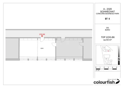Gewerbeimmobilie mieten in Bruck an der Leitha – 43 m², € 503 – Bild 2 von 2