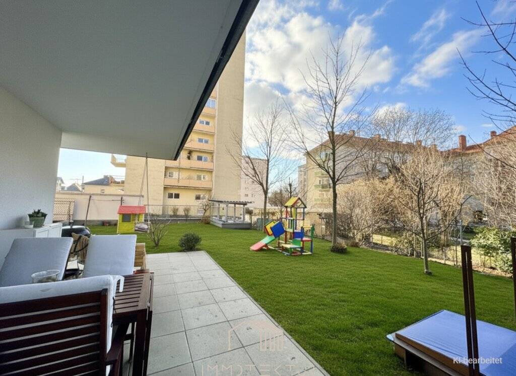 BESTLAGE: Moderne Gartenwohnung mit 2 Schlafzimmer + Tiefgarage in Geidorf (bis 2027 vermietet) - Ansicht 2