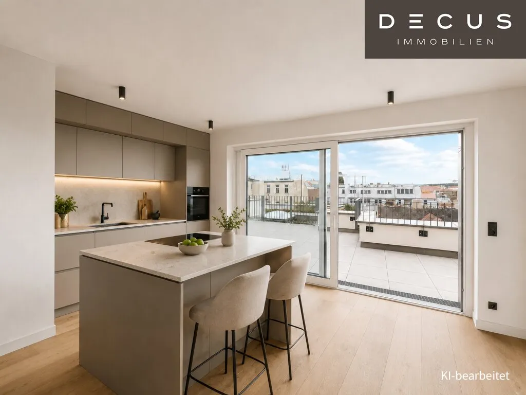 ANLEGER | 3,5 ZIMMER WOHNUNG | STILVOLLE DACHTRAUM-MAISONETTE | 2 TERRASSEN | MEIDLING |, Wien
