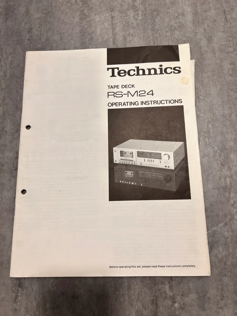 Used Technics RS-M24 Tape recorders for Sale | HifiShark.com