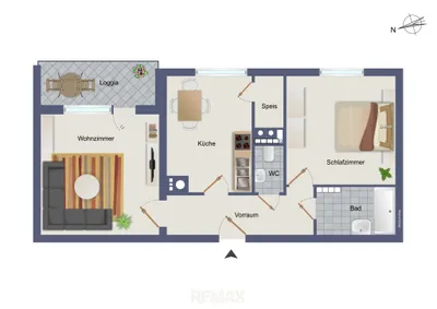 2-Zimmer-Wohnung kaufen in Graz-Umgebung – 55,66 m², € 115.000 – Bild 2 von 13