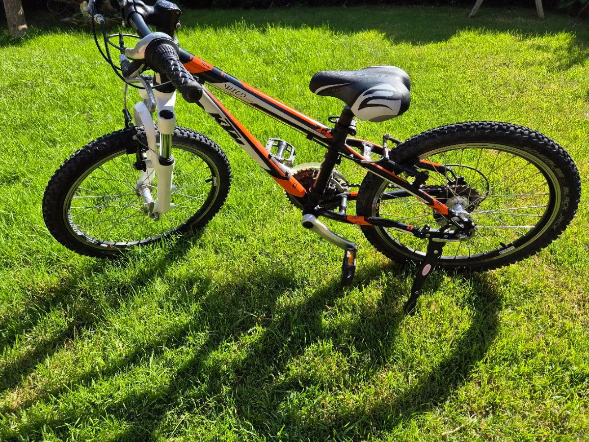 mountainbike hardtail 27.5 27,5 Zoll Unisex MTB RX8 2x10G Shimano Deore Schwarz Gelb atb road trails PUMA Reveals One Piece Color:Orange-Silver Buckle