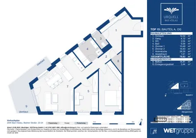 3-Zimmer-Wohnung kaufen in Baden – 79,83 m², € 399.000 – Bild 5 von 5