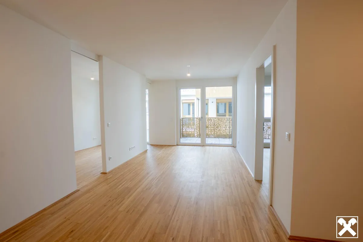 Vorsorgewohnung in ausgezeichneter Lage und perfekter Anbindung zur U1 - Provisionsfreier Neubau-Erstbezug - Ansicht 2