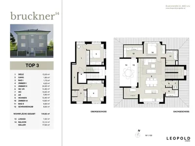 4-Zimmer-Wohnung kaufen in Linz – 145 m², € 850.000 – Bild 3 von 8