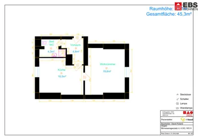1-Zimmer-Wohnung mieten in Linz – 45,52 m², € 384 – Bild 7 von 7