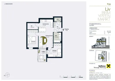 3-Zimmer-Wohnung kaufen in Wien – 67,71 m², € 485.700 – Bild 5 von 5