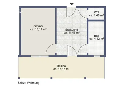 2-Zimmer-Wohnung kaufen in Leibnitz – 31 m², € 69.000 – Bild 12 von 12