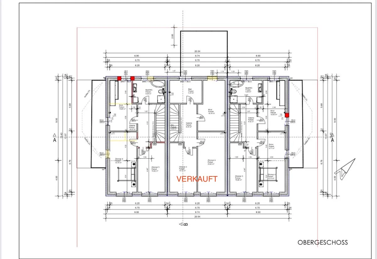 TOP 7 - Modernes Reihenhaus in Niederthalheim - schlüsselfertig im Herbst 2026 - Ansicht 2