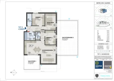 4-Zimmer-Wohnung kaufen in Salzburg-Umgebung – 97,4 m², € 672.400 – Bild 8 von 9