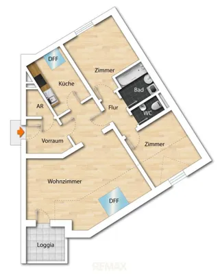 3-Zimmer-Wohnung kaufen in Linz – 81,73 m², € 259.000 – Bild 7 von 7
