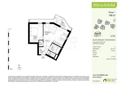 2-Zimmer-Wohnung kaufen in Wien – 53,13 m², € 325.000 – Bild 18 von 18