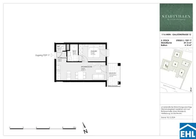 2-Zimmer-Wohnung kaufen in Wien – 39,13 m², € 312.800 – Bild 15 von 15