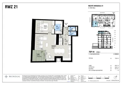 2-Zimmer-Wohnung kaufen in Wien – 70,56 m², € 1.190.000 – Bild 14 von 15