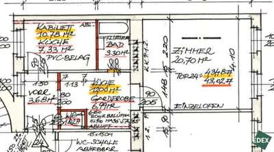 2-Zimmer-Wohnung mieten in Wien – 43 m², € 716 – Bild 12 von 12