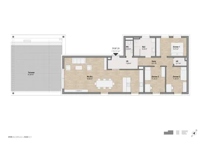 4-Zimmer-Wohnung kaufen in Graz – 110,72 m², € 967.159 – Bild 2 von 4