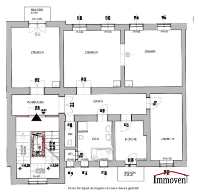4-Zimmer-Wohnung kaufen in Leoben – 148 m², € 249.000 – Bild 22 von 24