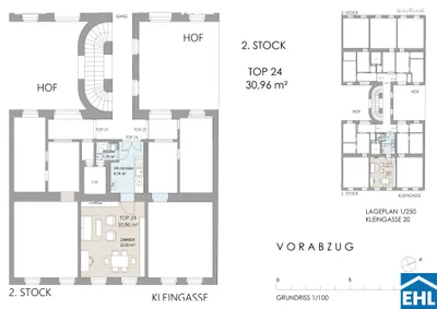 1-Zimmer-Wohnung kaufen in Wien – 30,96 m², € 189.000 – Bild 11 von 11