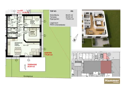 3-Zimmer-Wohnung kaufen in Leibnitz – 69 m², € 328.300 – Bild 14 von 14